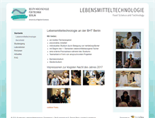 Tablet Screenshot of lebensmitteltechnologie-berlin.de